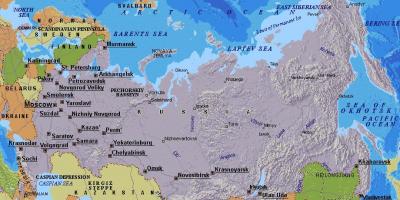 Kaart, Venemaa, Moskva