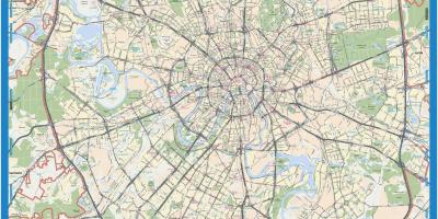 Moskva topograafiline kaart