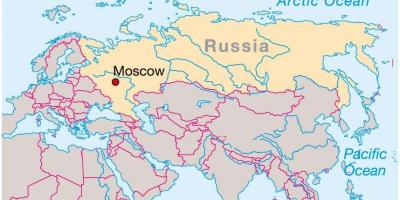 Moskva kaart, Venemaa