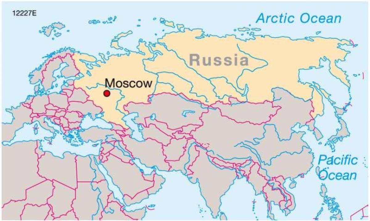 Moskva kaart, Venemaa